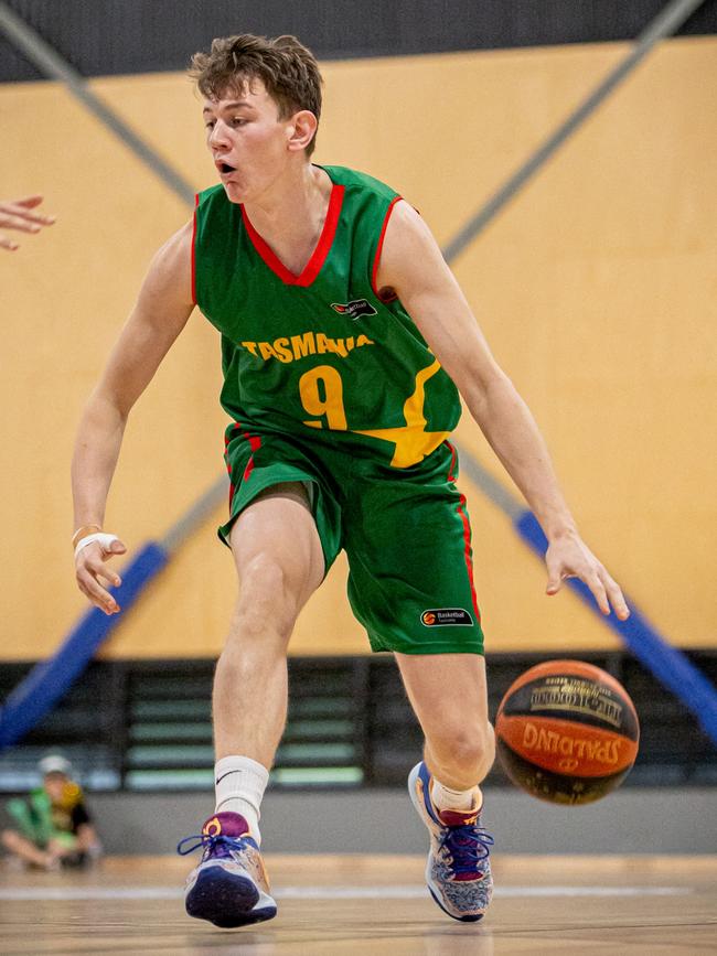 Tasmanian star Jacob Furphy made a big impact for Tasmania at the Under-20 National Championships. Picture: Taylor Earnshaw