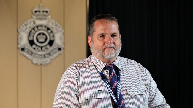 Detective Inspector for the Far North Queensland Crime Group Kevin Goan said police seized drugs, money and a loaded handgun during arrests at two Cairns shopping centres this week. Picture: Brendan Radke