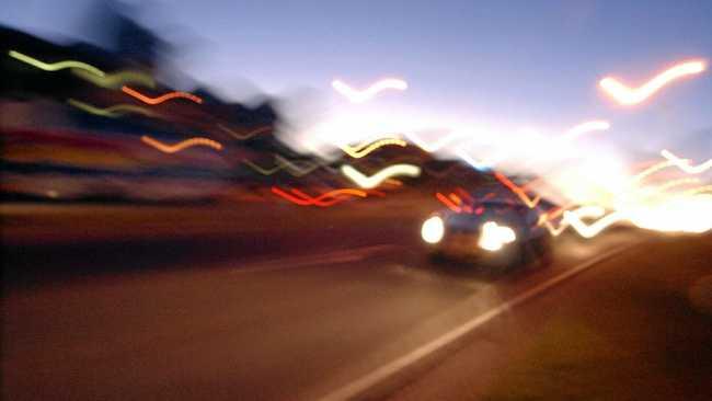 Traffic, night, road, driving, car, generic