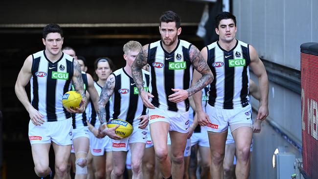 The Magpies finished 17th on the 2021 AFL ladder. Photo by Quinn Rooney/Getty Images