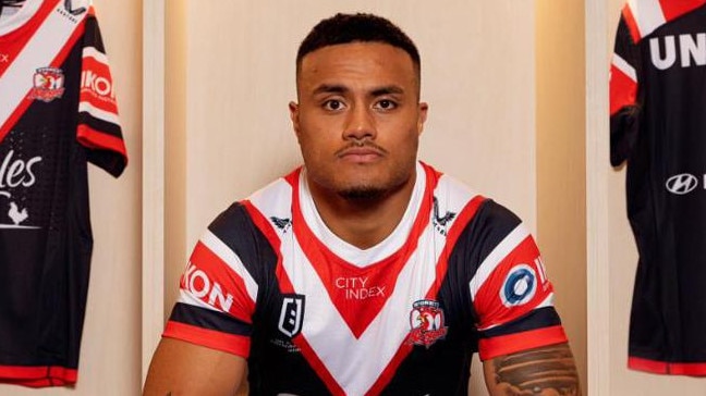 Sydney Roosters prop Spencer Leniu. Pic: Roosters