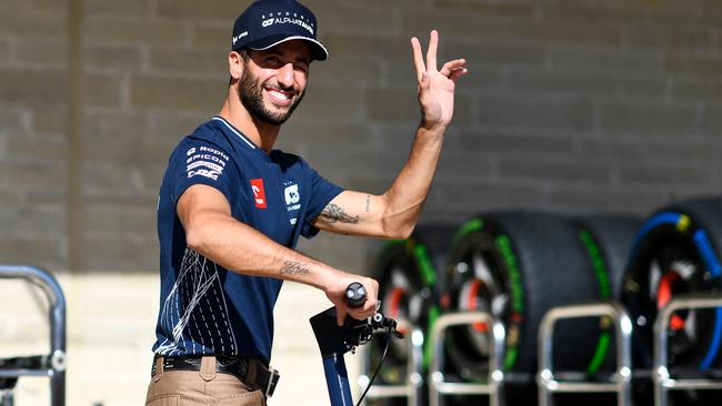 Ricciardo is expecting the car stronger than where he left it. Picture: Rudy Carezzevoli/Getty Images/AFP