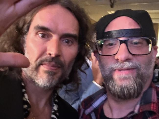 Vem Miller, arrested near a Trump rally in Coachella, is a MAGA fan who has attended many right-wing events alongside alt-media figures like Russell Brand.