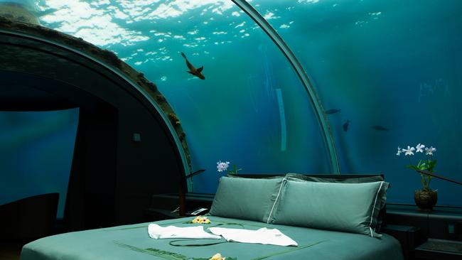 Shelter Original Underwater Hotel takes viewers all over the world to experience unique stays. Picture: Contributed