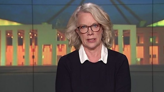 Chief political correspondent for the ABC’s 7.30 program, Laura Tingle. ABC