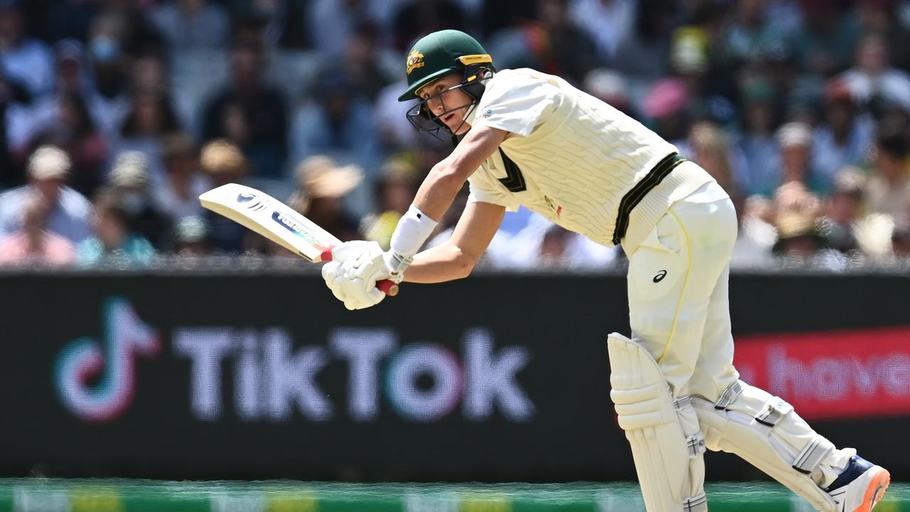 Marnus Labuschagne in action for Australia during the Ashes series. Picture: Getty Images
