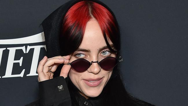 Billie Eilish blasts Rolling Stone over article. Picture: Lisa O’Connor/AFP