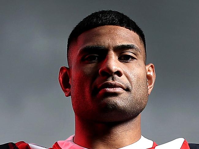 ***PLEASE CHECK WITH DT SPORT BEFORE USE ***Portrait of Sydney Roosters winger Daniel Tupou at the SCG ahead of this weeks NRL Grand Final against the Canberra Raiders. Picture. Phil Hillyard