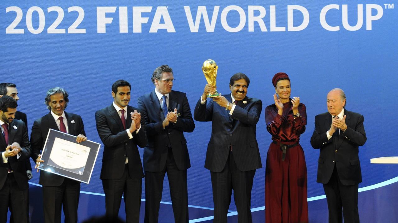 Qatar FIFA World Cup bid corruption - Daily Telegraph