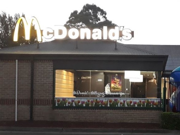 Thomas John Beale tried to take a picture up a teen's skirt at Mittagong McDonald's.