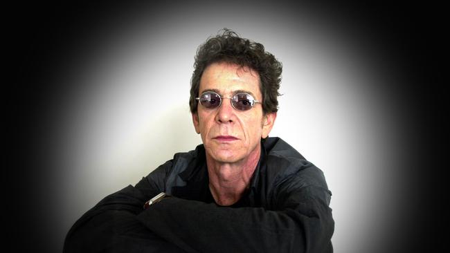 Singer Lou Reed visiting Sydney in 2000. Picture: Alan Pryke