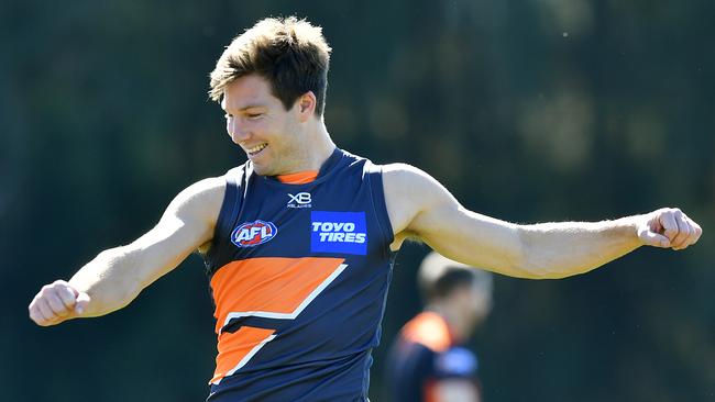 Expect Giant Toby Greene to continue is impressive midfield run.