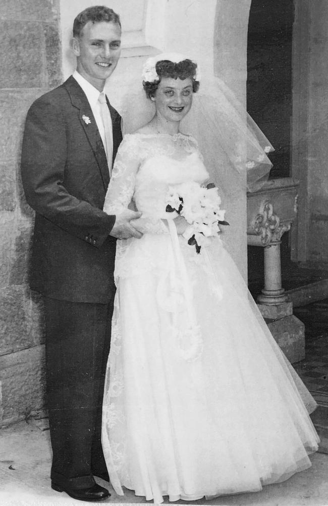 Bill and Shirley Healy of East Ipswich celebrate their 60th wedding anniversary.