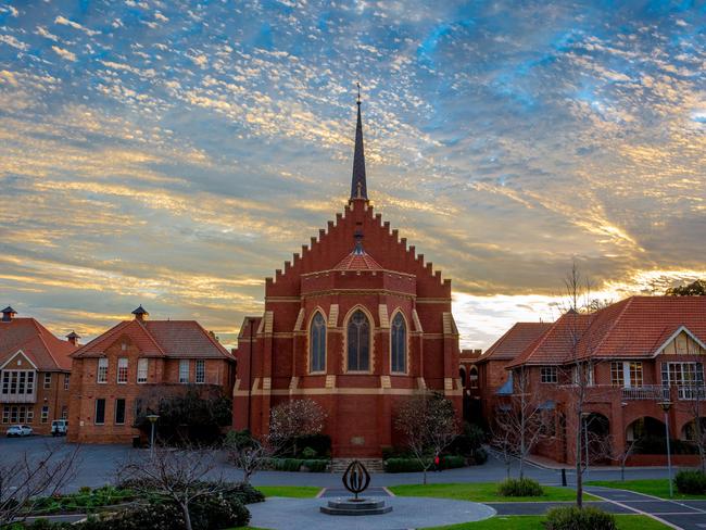 Ten year 12s at Scotch College achieved a oerfect ATAR of 99.95. Picture: John Ferguson