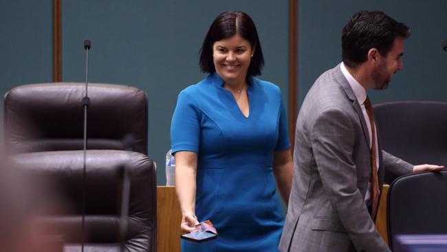 Chief Minister Natasha Fyles is set to bring new alcohol laws to parliament on urgency. Picture: (A)manda Parkinson