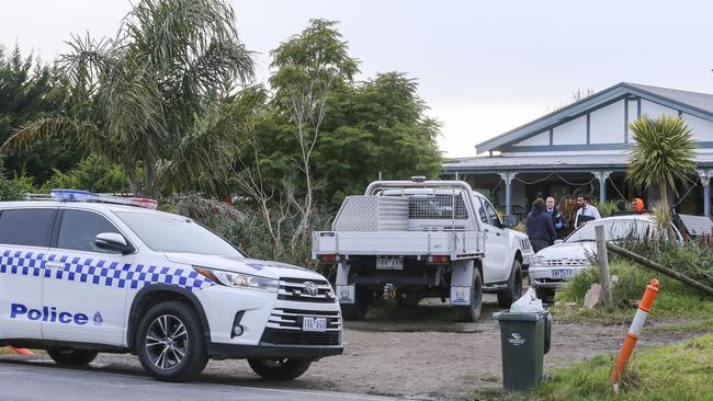 A man was taken to hospital after being shot. Picture: Wayne Taylor