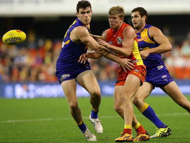 Josh Glenn in action for Gold Coast Suns last year. Picture: Adam Head