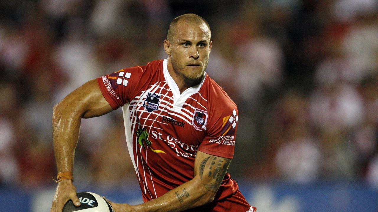 Matt Cooper in action during the round 3 NRL match between the St George Illawarra Dragons and the North Queensland Cowboys at WIN Stadium in Wollongong, Friday, March 26, 2010. The Dragons defeated the Cowboys 33-8. (AAP Image/Action Photographics, Renee McKay) NO ARCHIVING, EDITORIAL USE ONLY