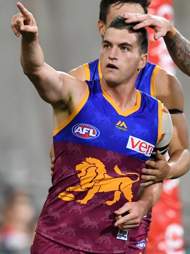 Tom Rockliff looks certain to leave Brisbane. Picture: AAP