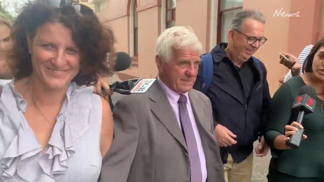 Former reverend leaves court
