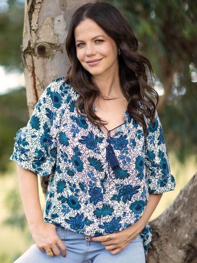 Tammin Sursok modelled for Best and Less in 2022. Picture: Jason Edwards