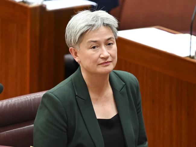 Foreign Minister Penny Wong. Picture: NewsWire/Martin Ollman