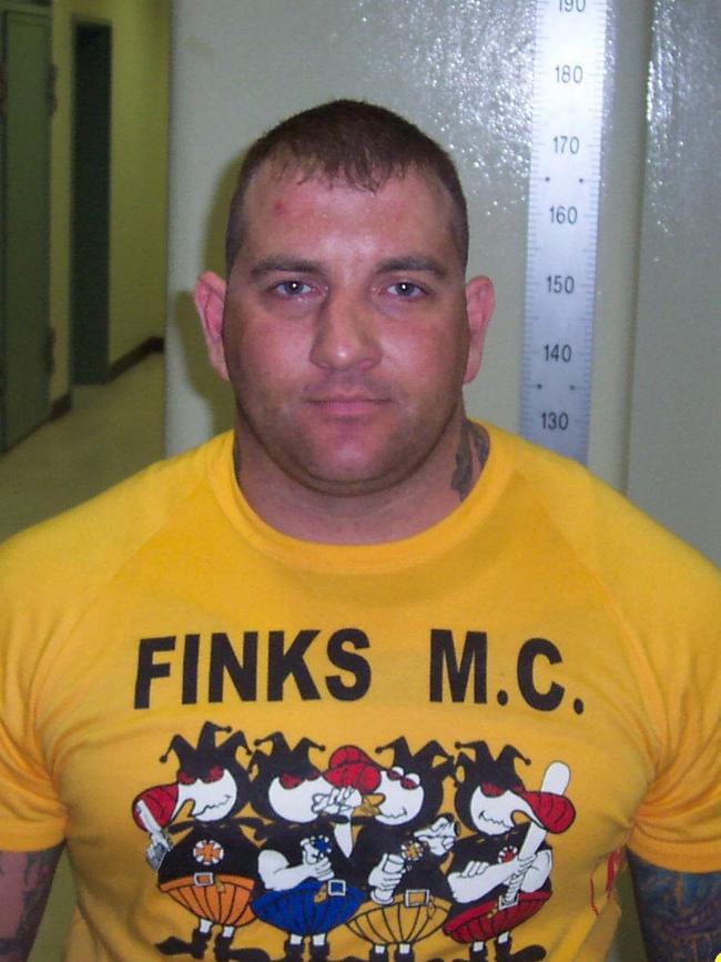 Shane Bowden under arrest in 2004