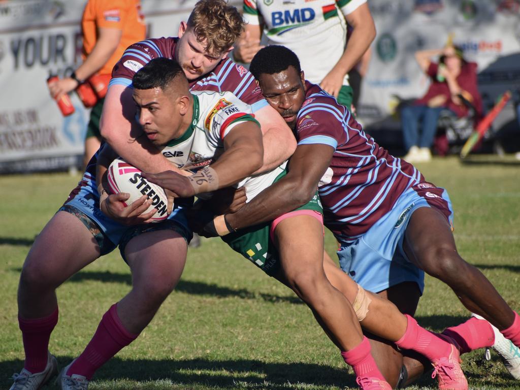 Hostplus Cup, Round 20, CQ Capras versus Wynnum Manly Seagulls, at Rugby Park, Rockhampton, on August 3, 2024. Photo: Pam McKay