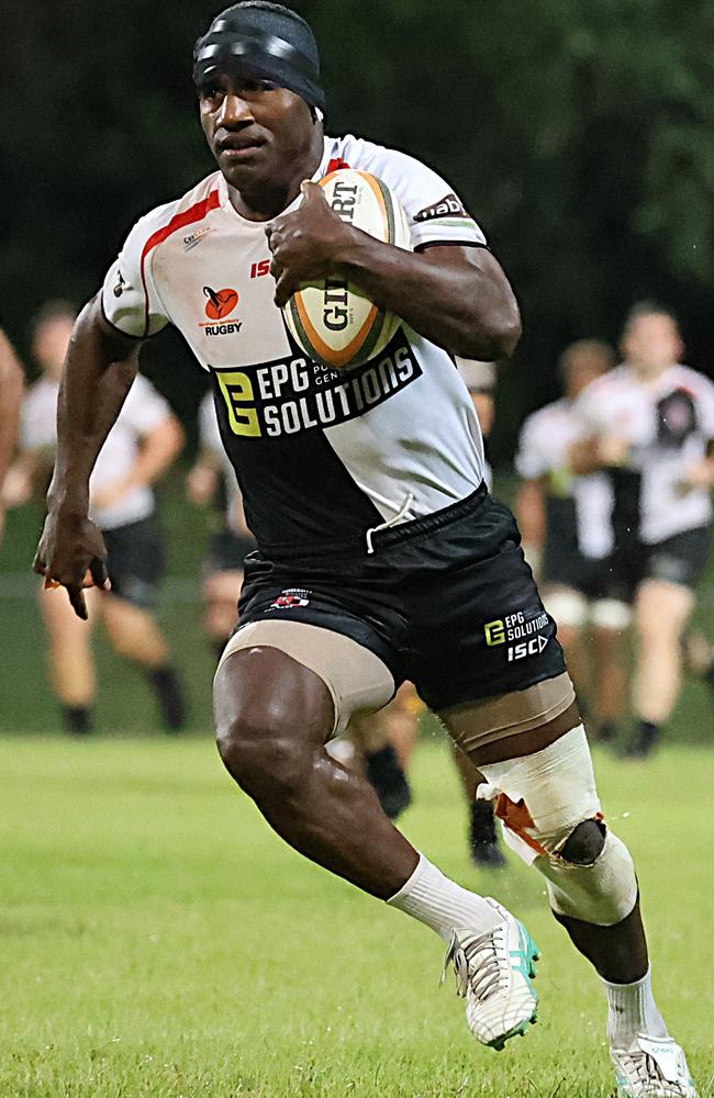 University Pirates A-grade player Asiveli Rauga. Picture: From The Sideline Sports Photography.