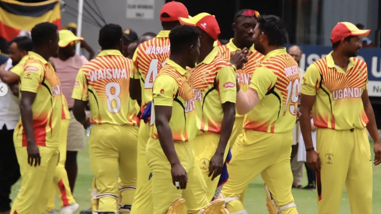 Uganda defeats Zimbabwe in Windhoek. Picture: Instagram/@uganda_cricket_association