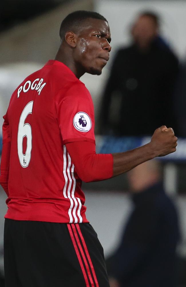 Manchester United's French midfielder Paul Pogba.