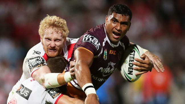 Tevita Pangai Jnr faces the toughest test of his career against the Cowboys.