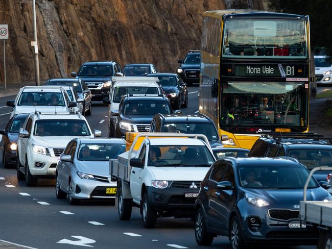 Thousands of vehicles drive on Spit Road every day. Picture: AAP Image / Julian Andrews