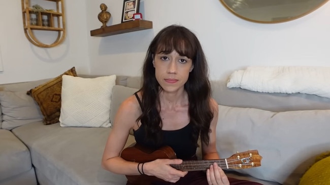 American YouTuber Colleen Ballinger was recently cancelled after uploading an apology video over grooming allegations, told in the form of song. The video now has more than 13m views. Picture: YouTube / Colleen Ballinger