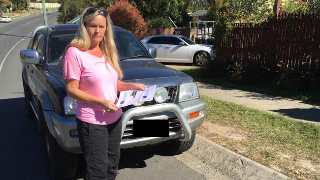 Vicki Buckley in front of her Edens Landing home.