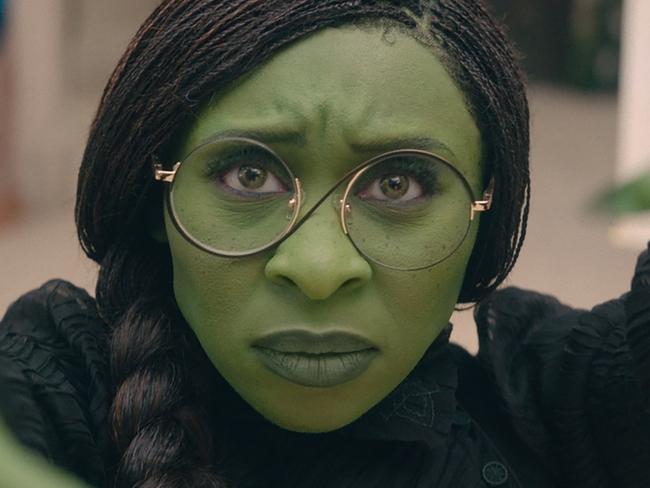 Approved film stills from the movie WICKED. Cynthia Erivo is Elphaba in WICKED, directed by Jon M. Chu