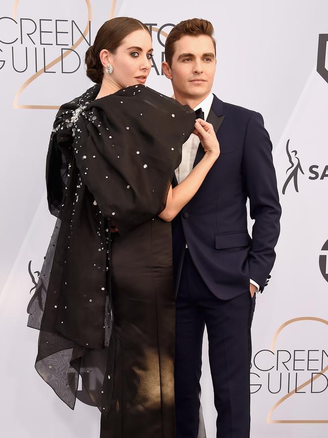 Alison Brie and Dave Franco. Picture: Getty