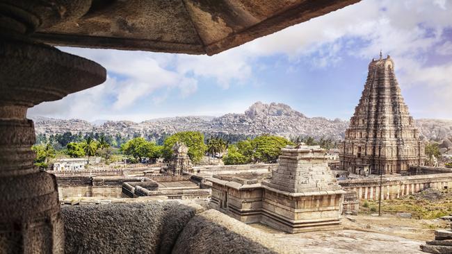 Virupaksha temple in Hampi