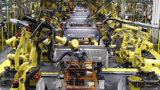 A Ford assembly plant. Picture: AP