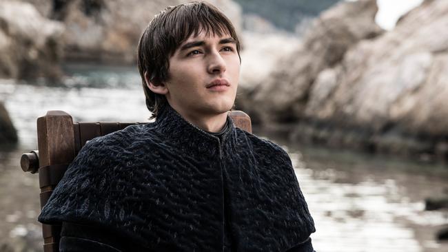 Fans were Not Happy Bran – when Isaac Hempstead Wright’s character was left on the Iron Throne. Picture: HBO/ Supplied