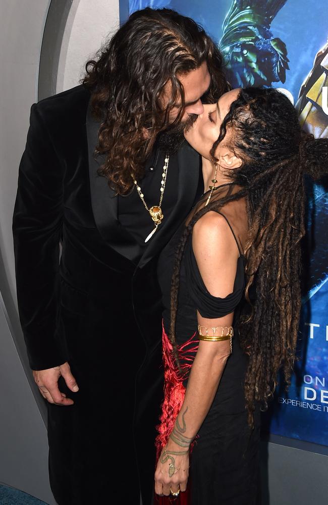 At the <i>Aquaman</i> premiere in 2018. Picture: Kevin Winter/Getty Images/AFP