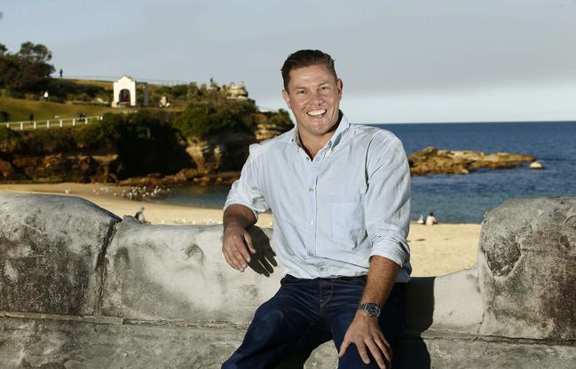 Damien Thomlinson pictured near his Coogee home. Picture: John Appleyard