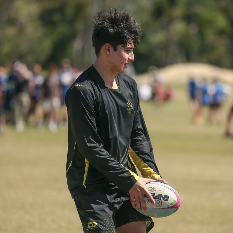 St Laurence's V St Josephs at the 2024 Gold Coast Titans All Schools Touch Football Picture: Glenn Campbell
