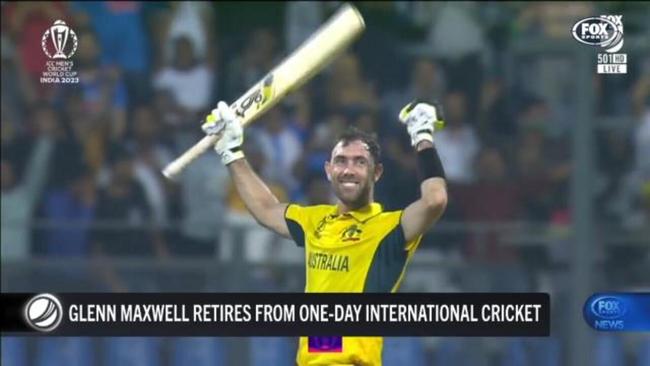 Glenn Maxwell retires from ODI cricket