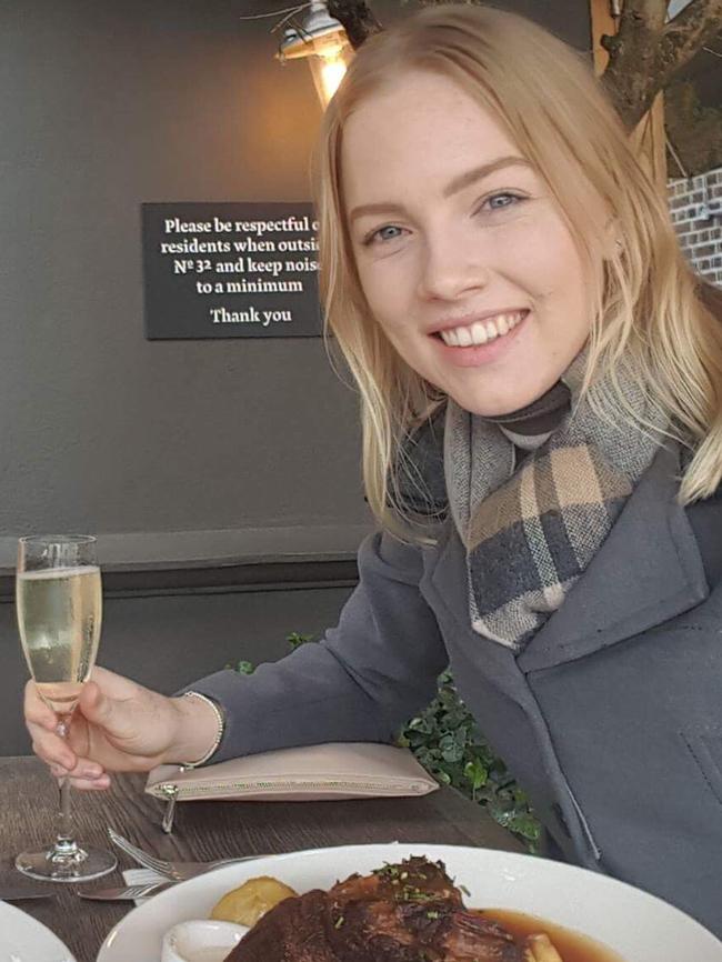 Sara Zelenak was killed in London Bridge terror attack. Picture: Supplied