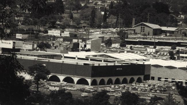 An aerial view of Eastland in the 1960s.