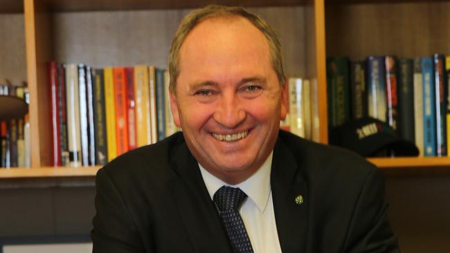 Barnaby Joyce for Lani story. Picture Gary Ramage