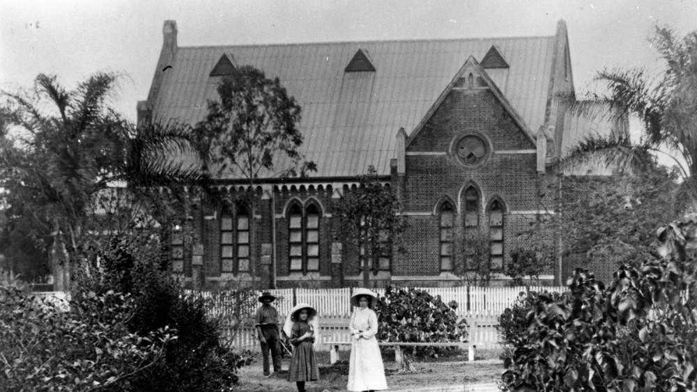 DOWN MEMORY LANE: The St Andrew&#39;s Presbyterian Church, circa 1912. It was one of the first churches built in Rockhampton. Picture: ARCHIVES