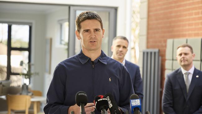 Master Builders Association SA chief executive Will Frogley said reports of the union’s “intimidating” behaviour were “deeply concerning”. Picture: Matt Loxton