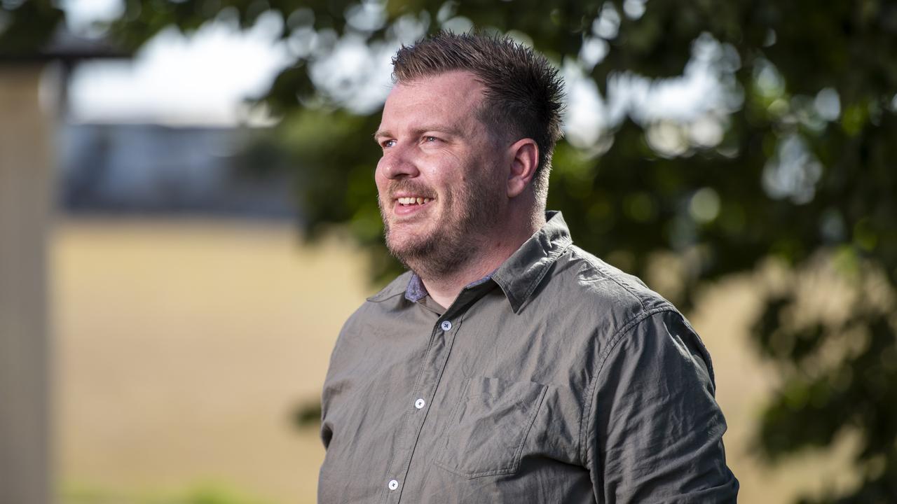 Mr Edwards plans to bring what he learns during a study tour to the UK back to his school on Tasmania’s North West coast. Picture: Simon Sturzaker